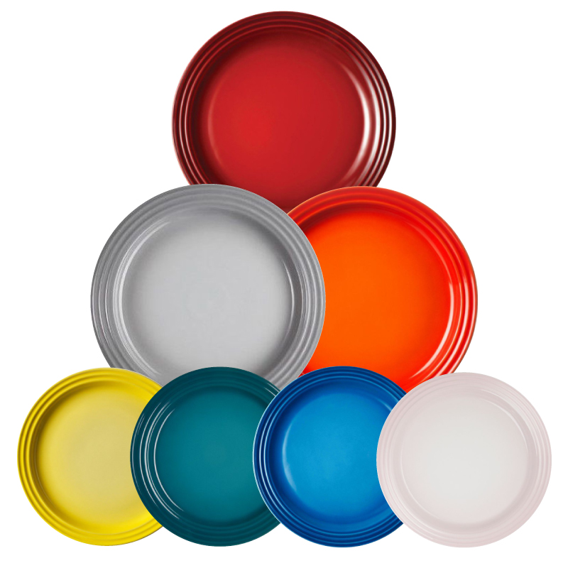 Buy any 4 pcs or 6 pcs 27cm Le Creuset Seconds Dinner Plate and save more