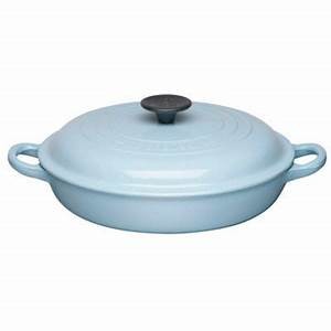 LE CREUSET CLASSIC SHALLOW CASSEROLE - Coastal Blue - 26cm