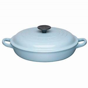 LE CREUSET CLASSIC SHALLOW CASSEROLE - Coastal Blue - 30cm