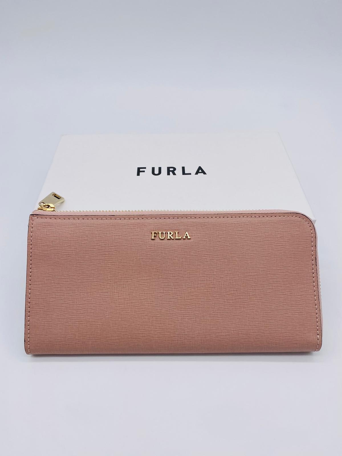 FURLA BABYLON XL ZIP AROUND PURSE - MOONSTONE - PS13BAB