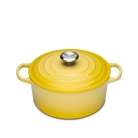 Le Creuset Signature Round Casserole - Soleil - 24cm