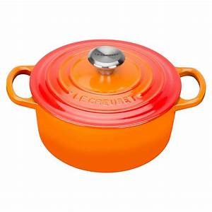 Le Creuset Signature Round Casserole - Volcanic - 20cm