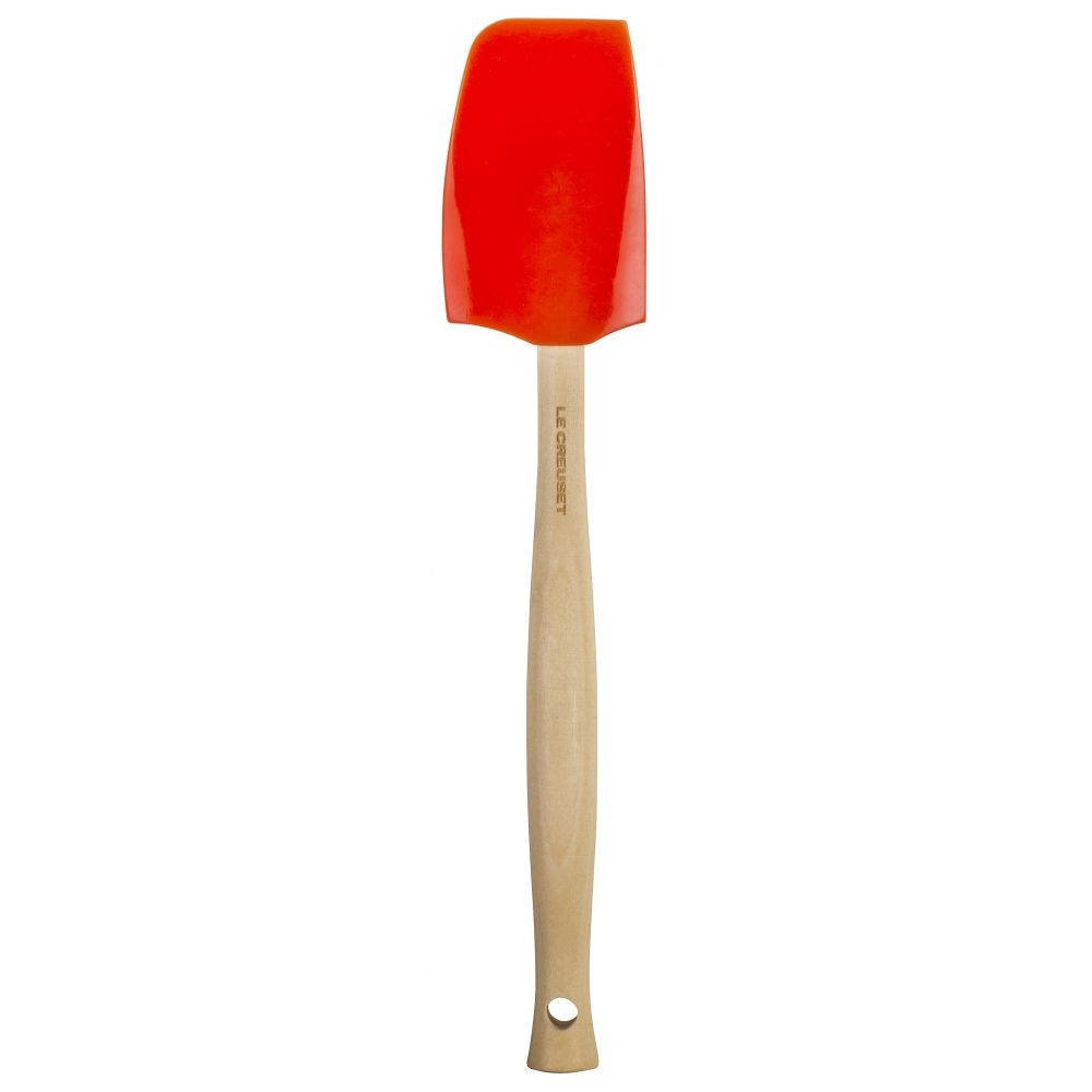 LE CREUSET CRAFT  SPATULA - FLAME - MEDIUM