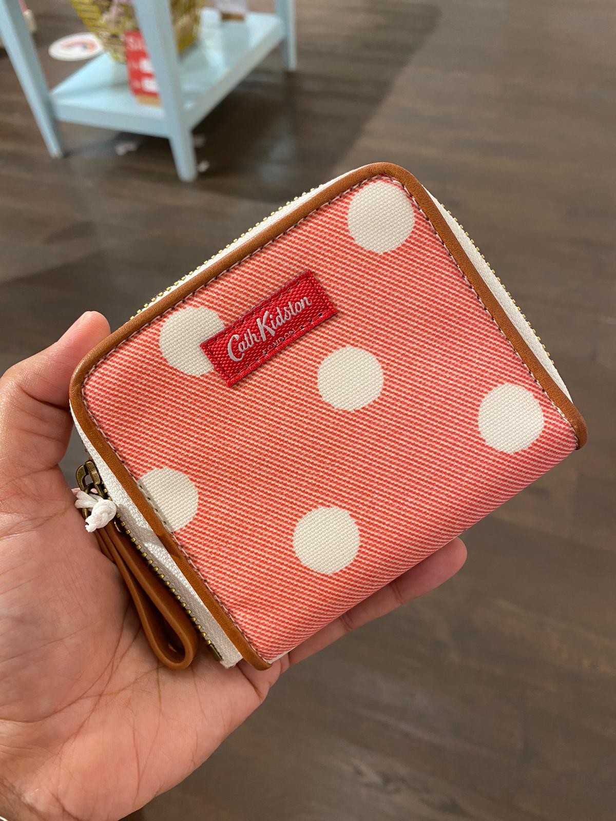 Folded Zip Wallet Winding Rose Pink - Women's, Kids Bags, Fashion,  Gifts | Cath Kidston