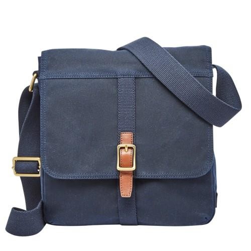 FOSSIL EVAN CITY BAG - NAVY - SBG1218400