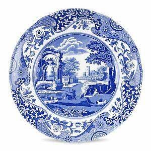 Spode Blue Italian Seconds Dinner Plate - Blue Italian - 27cm