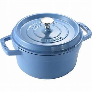 STAUB ROUND COCOTTE GRADE A 1102670 - ICE BLUE - 26 CM