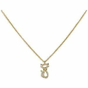 KATE SPADE NECKLACE JAZZ THINGS UP - CLEAR/GOLD - ONE SIZE O0RU2854