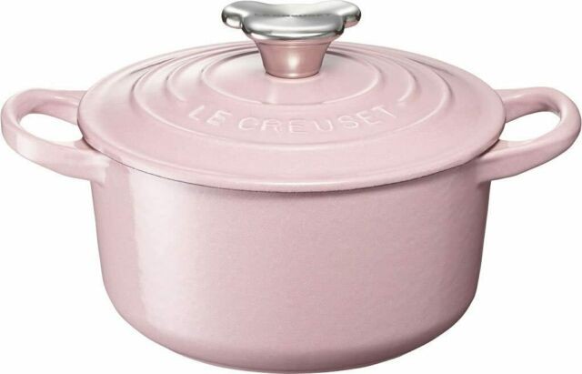 Le Creuset Signature Round Casserole - Shell Pink - 14cm