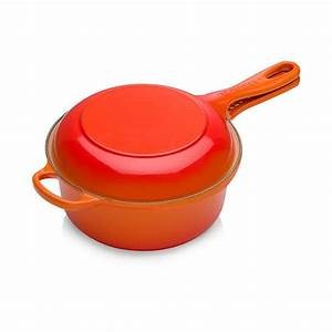 LE CREUSET SIGNATURE 2 IN 1 PAN - Volcanic - 22cm