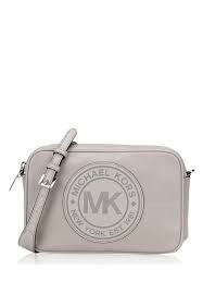 MICHAEL KORS CROSSBODY - PEARL GREY - 35F9SF0C3L