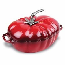 Staub Cast Iron Tomato Cocotte Grade B - Cherry - 25 cm