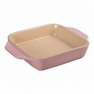 LE CREUSET SQUARE DISH - SATIN PINK - 23cm