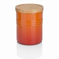 LE CREUSET STORAGE JAR WITH LID - Volcanic - Medium