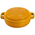 Staub Sukiyaki 3 in 1 Multi Function Pot And Grill 111392612B - Mustard - 26cm