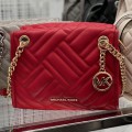 MICHAEL KORS KHATY TOTE SMALL- SCARLET - 35F9GY8S1L