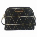 MICHAEL KORS ADELE CROSSBODY - BLACK - 35H8GAFC6L