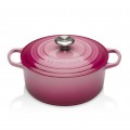 Le Creuset Signature Round Casserole - BERRY - 22cm