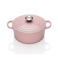 Le Creuset Signature Round Casserole - CHIFFON PINK - 28cm