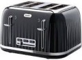 BREVILLE TOASTER VTT476 - BLACK - 4 SLICE