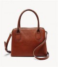 FOSSIL LANA SATCHEL - BRANDY - SHB2415213