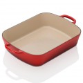 LE CREUSET SIGNATURE RECTANGULAR ROASTER - Cerise - 33 CM