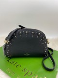 KATE SPADE LARCHMONT AVENUE STUDDED CROSSBODY - BLACK - ONE SIZE WKRU5730