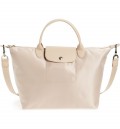 LONGCHAMP NEO MEDIUM WITH LONG STRAP - CREAM