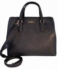 KATE SPADE EVANGELIE - BLACK SAFFIANO LEATH - LARGE WKRU3930