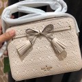 KATE SPADE CAMERA BAG HAYES PERF CROSSBODY - WARMBEIGE - ONE SIZE WKRU5949