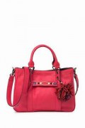 LONGCHAMP 3D TOTE - ROUGE - SMALL WITH LONG STRAP