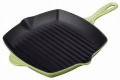 LE CREUSET SQUARE SKILLET GRILL - Rosemary - 26cm