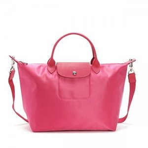 Longchamp Neo Top Handle Bag W/long Strap L1630578232 - Pink - Large With Long Strap