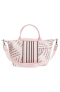 Longchamp Neo Top Handle Bag W/long Strap - Pastel Pink - L1512660SA258