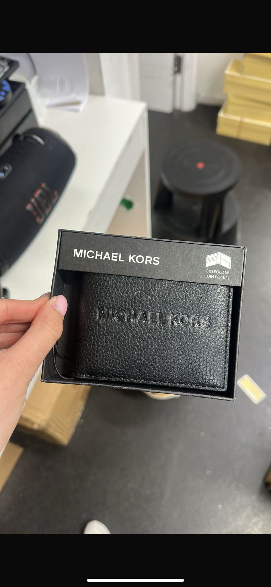 Michael Kors Billfold Cooper Wallet - 36S4LCOF31 / Black - One Size