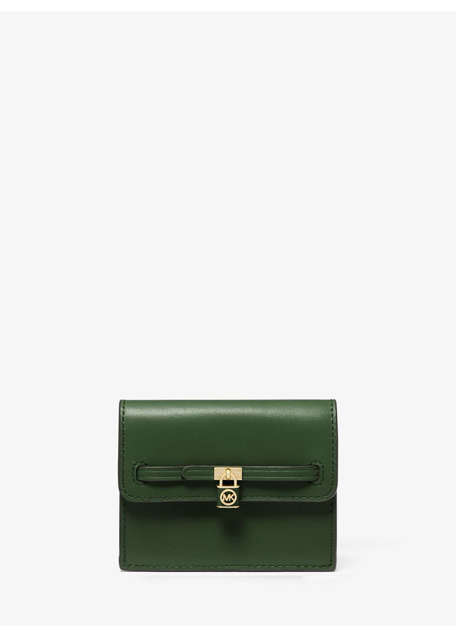 AzuraMart Michael Kors Hamilton Card Case wallet Amazon Green 34F3G9HD5L 10.5 x 8 cm