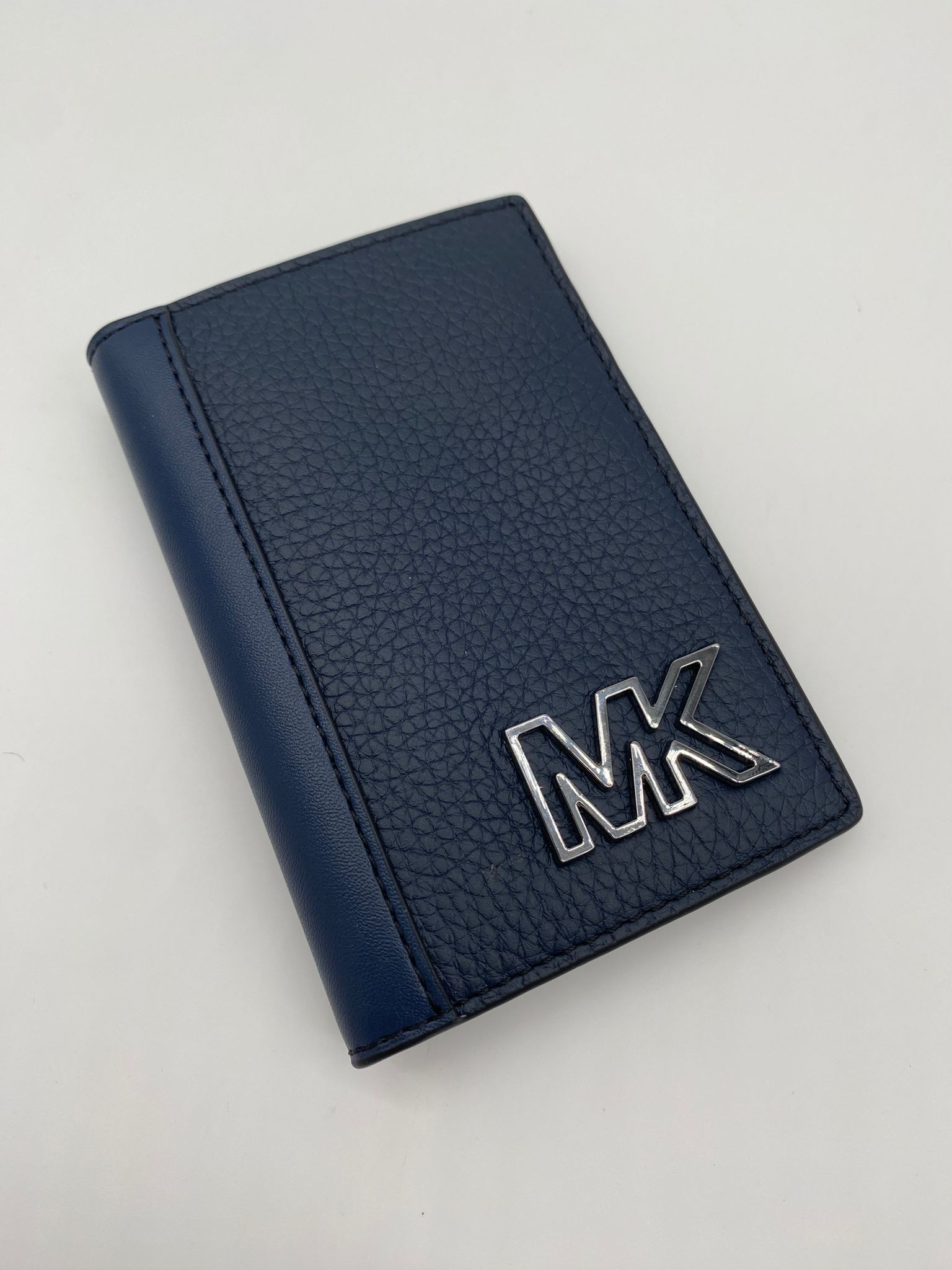 Michael Kors Folding Card Case  - Cooper / Navy - 36S3LCOD1L