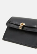 Michael Kors Hamilton Card Case/wallet - Black - 34F3G9HD5L / 10.5 x 8 cm