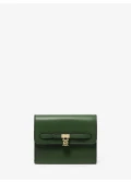 MICHAEL KORS HAMILTON CARD CASE/WALLET - AMAZON GREEN - 34F3G9HD5L / 10.5 X 8 CM