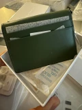 Michael Kors Hamilton Card Case/wallet - Amazon Green - 34F3G9HD5L / 10.5 x 8 cm