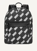 Dkny All Over Logo Backpack - Blk/Wht - Large / V3210104