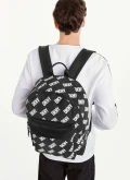 Dkny All Over Logo Backpack - Blk/Wht - Large / V3210104