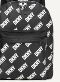 Dkny All Over Logo Backpack - Blk/Wht - Large / V3210104