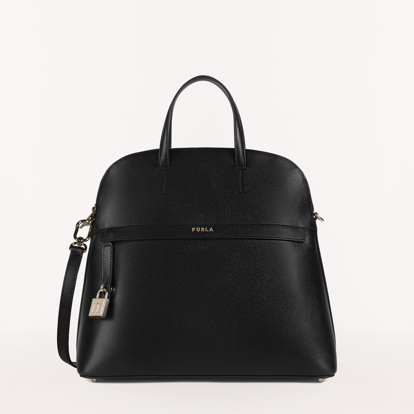 Furla piper black sale