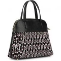 Furla Piper Satchel - Nero/Talco/Rosa Chairo - Small