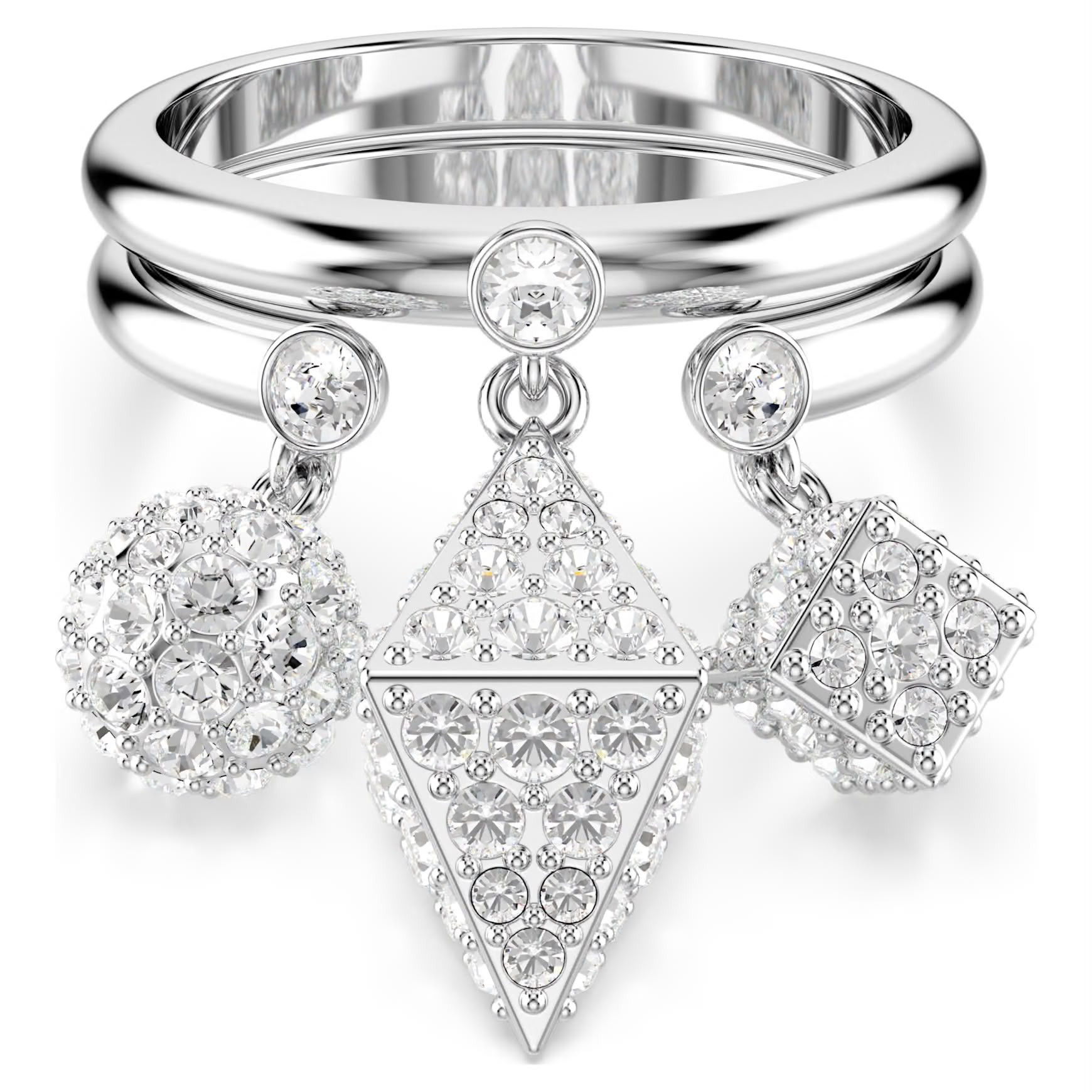 Swarovski Ring - Cry/rhs - 5701829 / Size 55