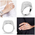 Swarovski Ring - Cry/rhs - 5689426 / Size 62