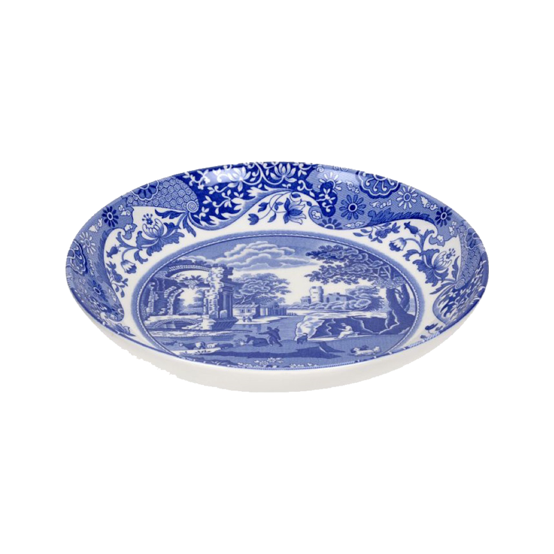 Spode Blue Italian Bowl - Blue Italian - 9 inch