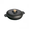 Staub Round Hot Plate - Black - 20cm