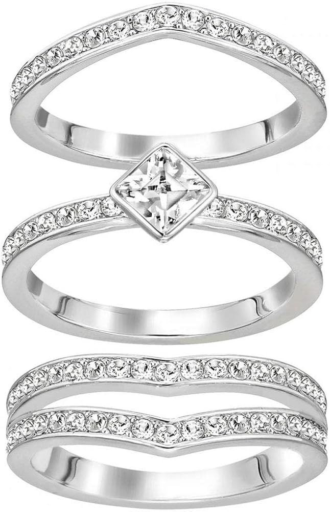 Swarovski Alpha Ring - Silver - Size 60 5221377
